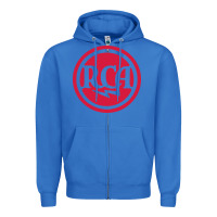True Royal rca radio tubes Zipper Hoodie - PixelWave