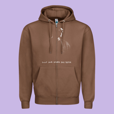 Clap Your Hand Say Yeah Zipper Hoodie Designed By Pixelwave