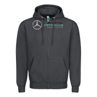 Smoke mercedis f1 Zipper Hoodie - PixelWave