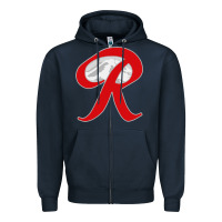 Navy men rainier beer capital r mountain Zipper Hoodie - PixelWave