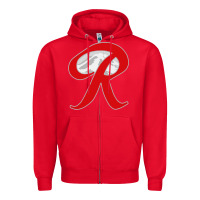 Men Rainier Beer Capital R Mountain Zipper Hoodie | Teevron