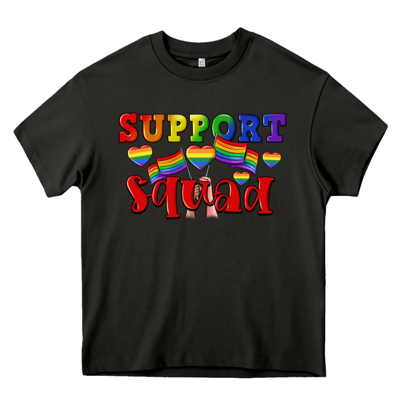 Support Squad Pride Heavy Core Tee by CowGirlArtShop | Teevron