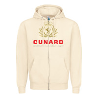 Sandshell luxury cruises cunard Zipper Hoodie - PixelWave