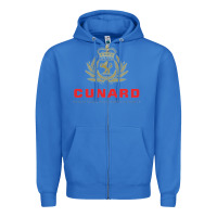 True Royal luxury cruises cunard Zipper Hoodie - PixelWave