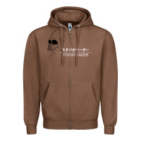 Chestnut studio vader   star Zipper Hoodie - PixelWave