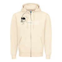 Sandshell studio vader   star Zipper Hoodie - PixelWave