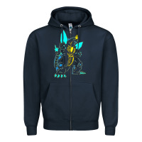 Spacegodzilla Zipper Hoodie | Teevron