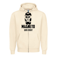Sandshell magneto was right Zipper Hoodie - PixelWave
