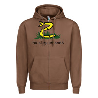 Chestnut no step on snek,libertarian,tumblr,meme,funny,polotics,no step,on,snek Zipper Hoodie - PixelWave