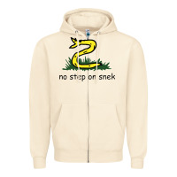 No Step On Snek,libertarian,tumblr,meme,funny,polotics,no Step,on,snek Zipper Hoodie | Teevron