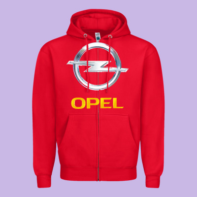 Opel Zipper Hoodie Designed By Pixelwave