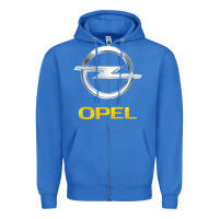 True Royal Opel Zipper Hoodie - PixelWave