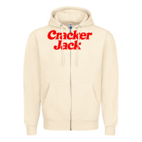 Sandshell cracker jack Zipper Hoodie - PixelWave