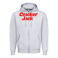 Heather Grey cracker jack Zipper Hoodie - PixelWave