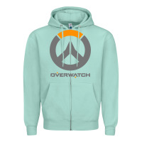Seafoam overwatch Zipper Hoodie - PixelWave