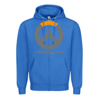 True Royal overwatch Zipper Hoodie - PixelWave