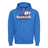 True Royal st. francis terriers(SFC), brooklyn Zipper Hoodie - PixelWave