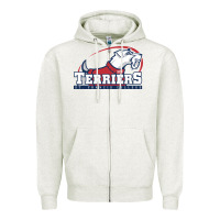 Oatmeal Heather st. francis terriers(SFC), brooklyn Zipper Hoodie - PixelWave