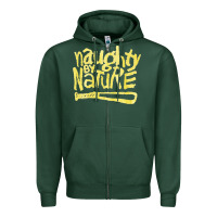 Sports Green Naughty by Nature, Naughty, Nature, the Naughty by Nature, Naughty by  Zipper Hoodie - PixelWave