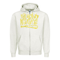 Oatmeal Heather Naughty by Nature, Naughty, Nature, the Naughty by Nature, Naughty by  Zipper Hoodie - PixelWave