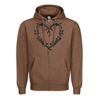 Chestnut bichota heart for women,cute music t shirt Zipper Hoodie - PixelWave