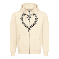 Sandshell bichota heart for women,cute music t shirt Zipper Hoodie - PixelWave