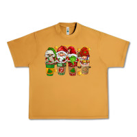 Peanut Butter christmas coffee cups gnomies Urban Heavy Tee - FaDigitalArtStudio