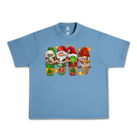Pebble Blue christmas coffee cups gnomies Urban Heavy Tee - FaDigitalArtStudio