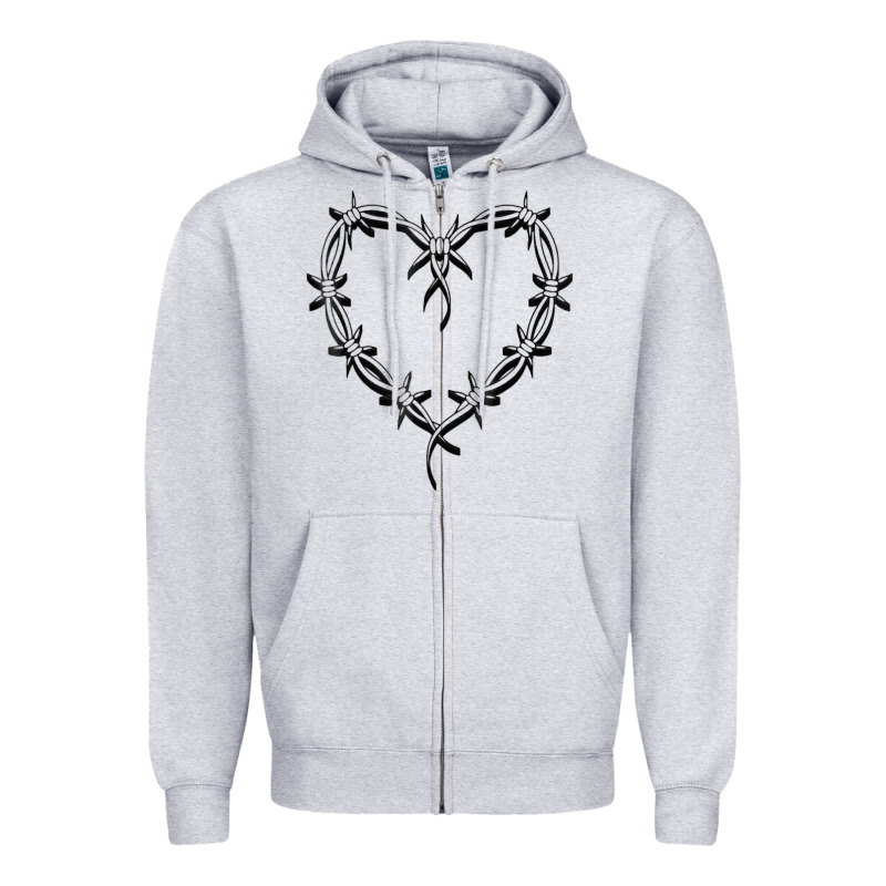 Bichota Heart For Women,cute Music T Shirt Zipper Hoodie by PixelWave | Teevron