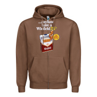 Chestnut Anyhow Have A Winfield 25s Classic Zipper Hoodie - PixelWave