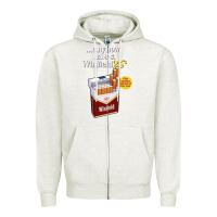 Oatmeal Heather Anyhow Have A Winfield 25s Classic Zipper Hoodie - PixelWave