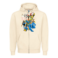 Sandshell group pic x men Zipper Hoodie - PixelWave