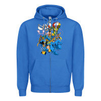 True Royal group pic x men Zipper Hoodie - PixelWave