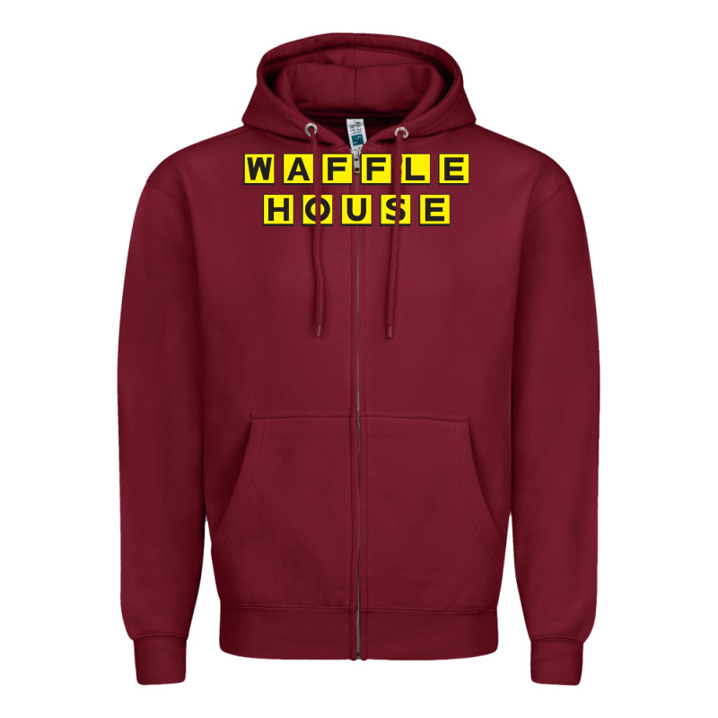 Waffle Hause Zipper Hoodie by PixelWave | Teevron