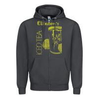 Smoke Clintons Iced Tea Zipper Hoodie - PixelWave