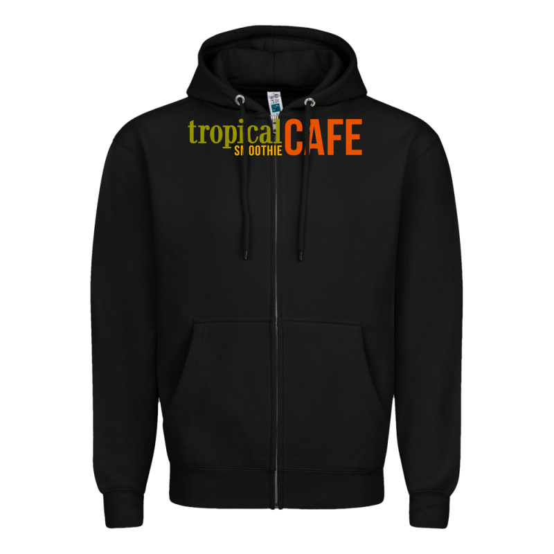 Tropical Smoothie Zipper Hoodie by PixelWave | Teevron