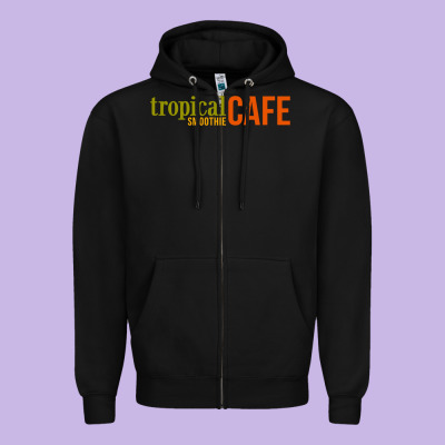 Tropical Smoothie Zipper Hoodie Designed By Pixelwave
