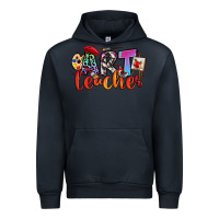 Navy art teacher Urban Hoodie - RanaPortraitStore