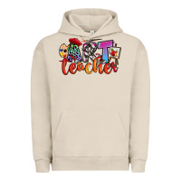 Pigment French Oak art teacher Urban Hoodie - RanaPortraitStore