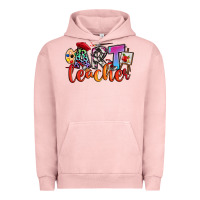 Pigment Salmon art teacher Urban Hoodie - RanaPortraitStore