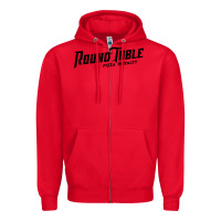 Red resto, round table pizza new Zipper Hoodie - PixelWave