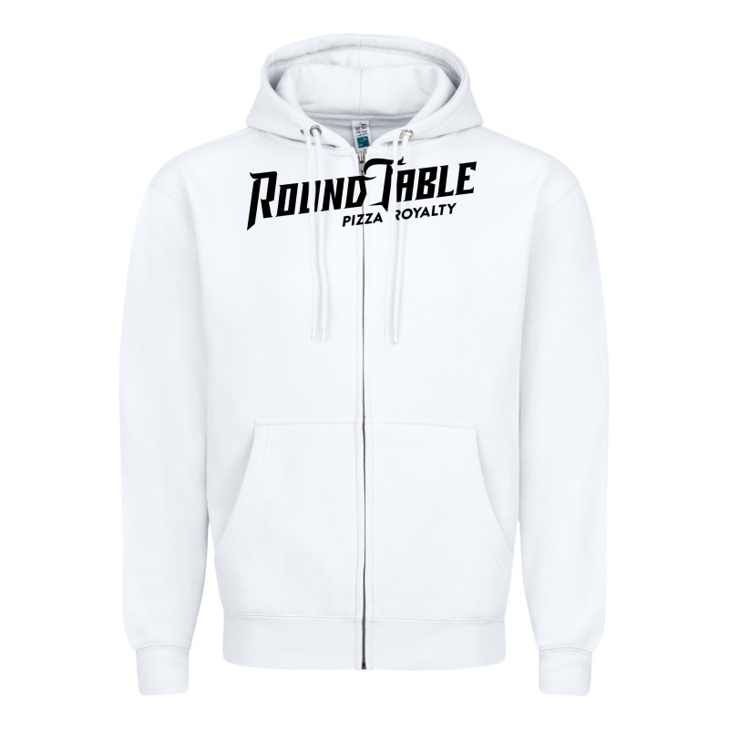 Resto, Round Table Pizza New Zipper Hoodie by PixelWave | Teevron