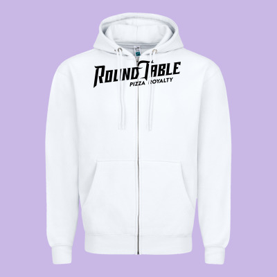 Resto, Round Table Pizza New Zipper Hoodie Designed By Pixelwave