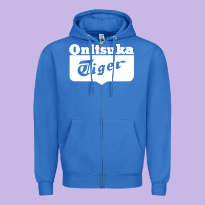 Onitsuka Tiger Zipper Hoodie Designed By Pixelwave