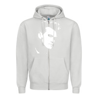 Dove Grey morrissey the smiths Zipper Hoodie - PixelWave