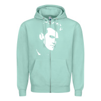 Seafoam morrissey the smiths Zipper Hoodie - PixelWave