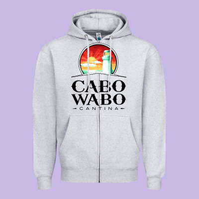 Cabo Wabo Zipper Hoodie Designed By Pixelwave