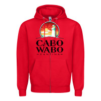 Red cabo wabo Zipper Hoodie - PixelWave