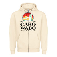 Sandshell cabo wabo Zipper Hoodie - PixelWave