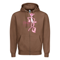 Chestnut pink panther Zipper Hoodie - PixelWave